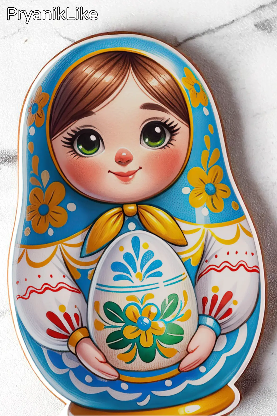 Пряник матрешка (ооооочень много)